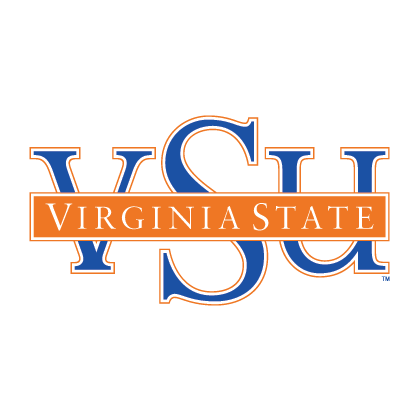 VSU-Logo for NCAT-Website Logo featuring the letters "VSU" in blue, with "Virginia State" in orange beneath. The design incorporates a stylized font, emphasizing the university's identity.